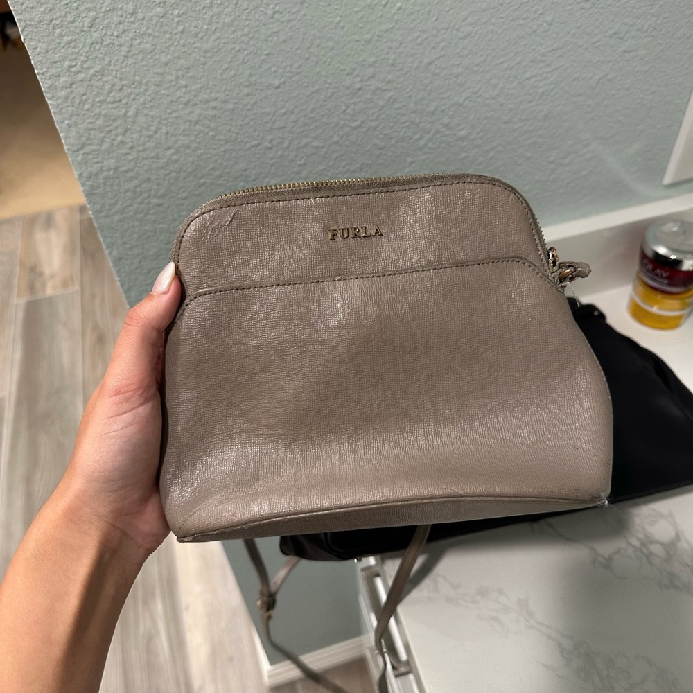 Furla Crossbody Grey